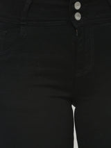K4014 High-Rise Skinny Jeans - Black