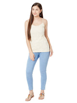 K4014 High-Rise Skinny Jeans - Light Blue