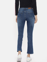 K5004 Mid-Rise Bootcut Jeans - Blue
