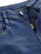 K5004 Mid-Rise Bootcut Jeans - Blue