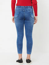 K3081 Midrise Denim Legging - Blue