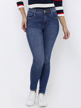 K5040 Super High-Rise Super Skinny Jeans - Blue