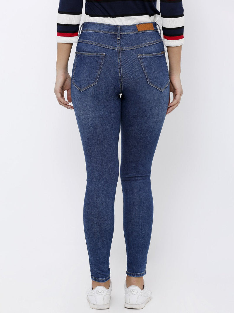 K5040 Super High-Rise Super Skinny Jeans - Blue