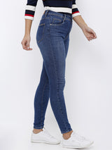 K5040 Super High-Rise Super Skinny Jeans - Blue