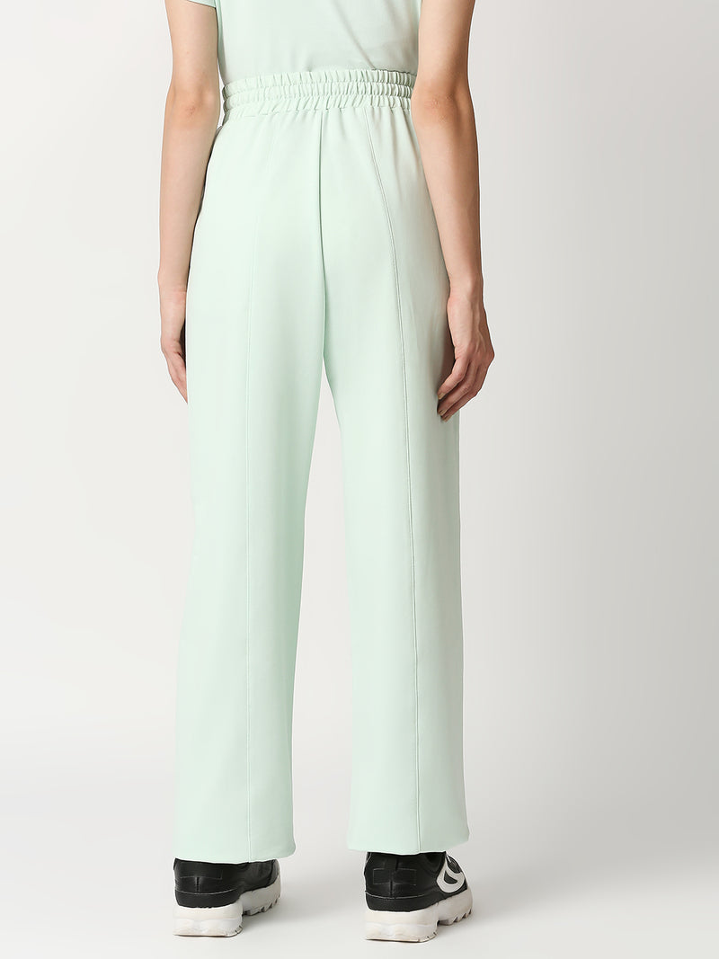 High Rise Mint Green Athleisure - Mint Green