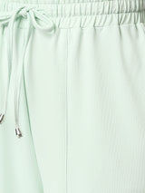 High Rise Mint Green Athleisure - Mint Green