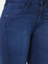 K3051 Mid Rise Skinny Jeans - Blue