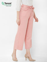 K5031 High-Rise Wide Leg Jeans - Blush Pink