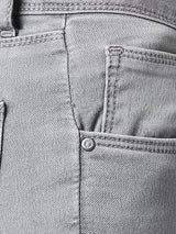 K3051 Mid-Rise Skinny Jeans - Grey