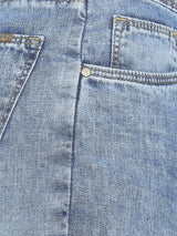 K5031 High Rise Wide Leg Jeans - Blue