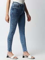 K5040 Super High-Rise Super Skinny Jeans - Blue
