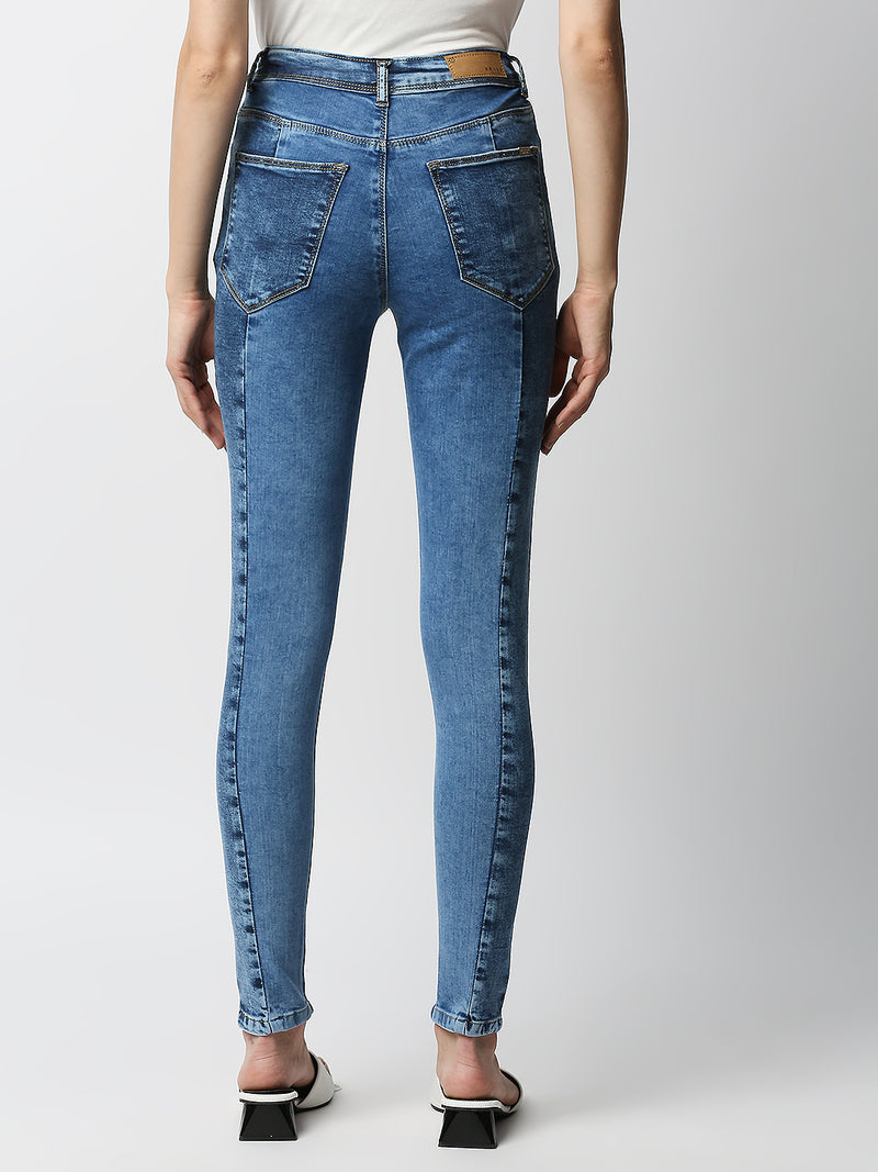 K5040 Super High-Rise Super Skinny Jeans - Blue