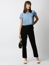 K5085 High Rise Mom Fit - Black