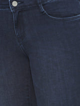 Mid-Rise Pedal Pusher - Dark Blue