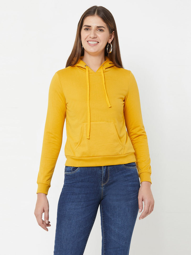 Mustard Wovens Sweatshirt - Mustard
