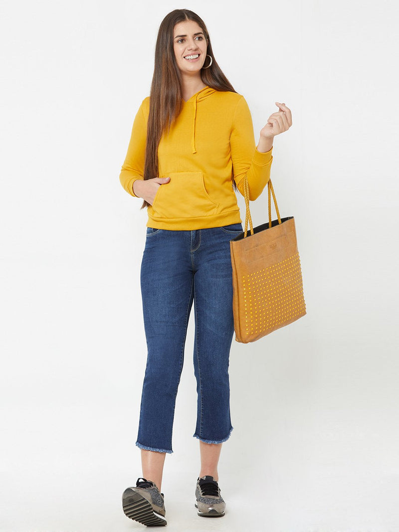 Mustard Wovens Sweatshirt - Mustard