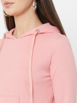 Coral Wovens Sweatshirt - Coral