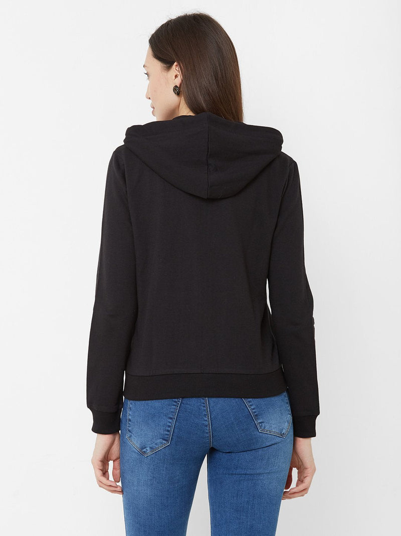 Solid Sweatshirt - Black