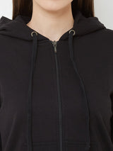 Solid Sweatshirt - Black