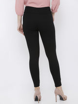K4005 High-Rise Skinny Tregging - Black