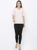 K4005 High-Rise Skinny Tregging - Black