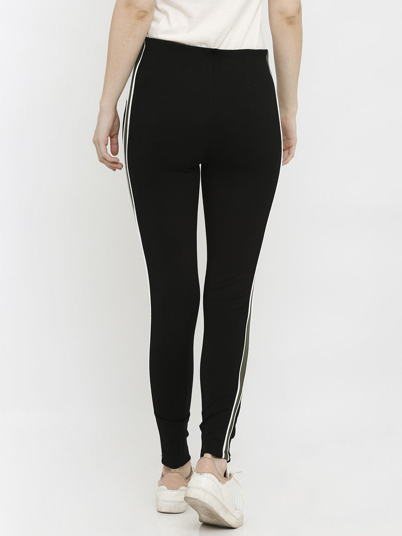 K4005 High-Rise Skinny Tregging - Black