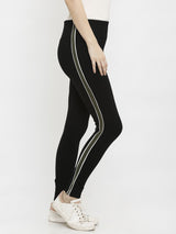 K4005 High-Rise Skinny Tregging - Black