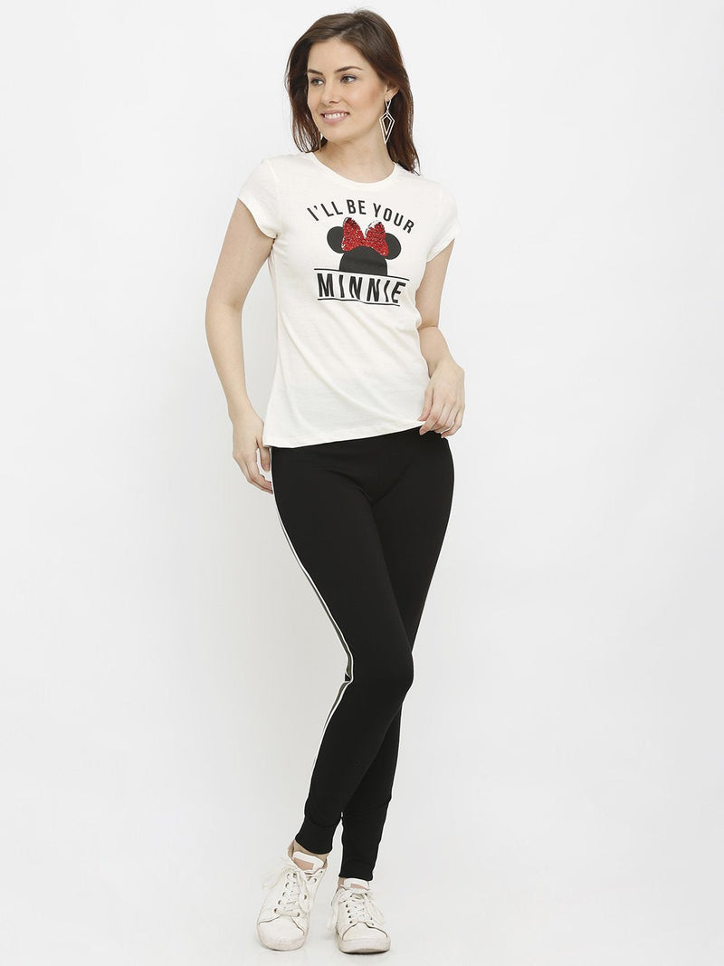 K4005 High-Rise Skinny Tregging - Black