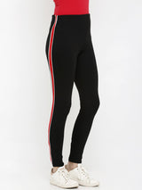 K4005 High-Rise Skinny Tregging - Black