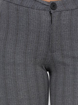 K4005 High-Rise Skinny Tregging - Grey